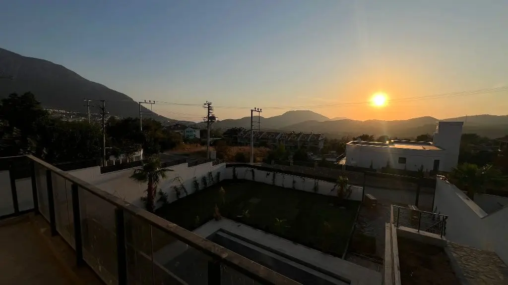 View from terrace